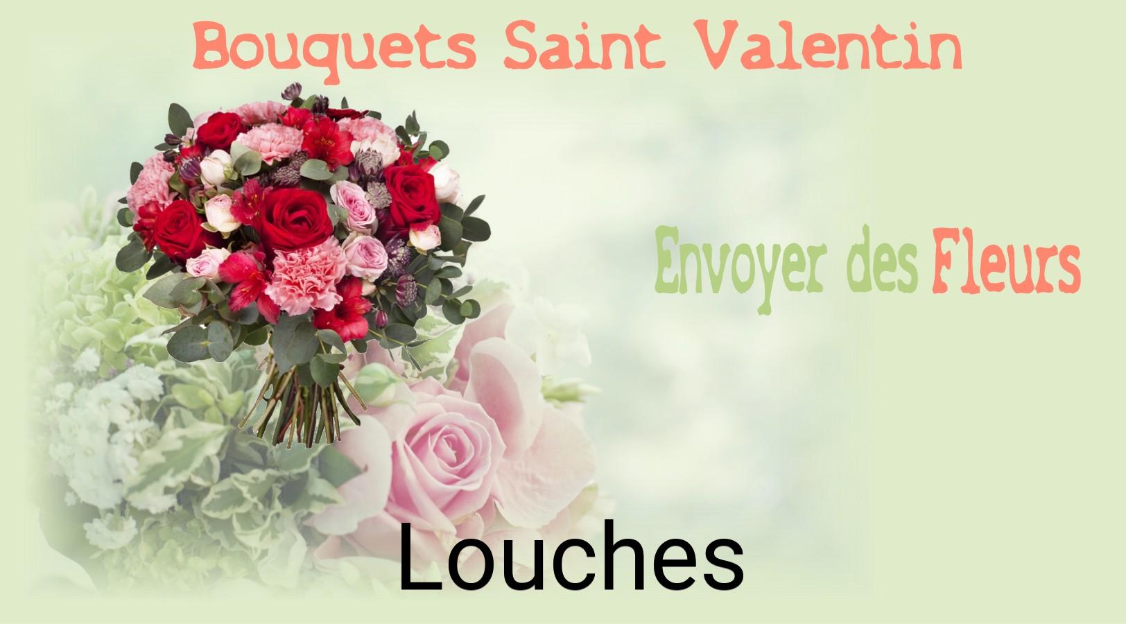 Roses de Saint-Valentin livrées à Louches